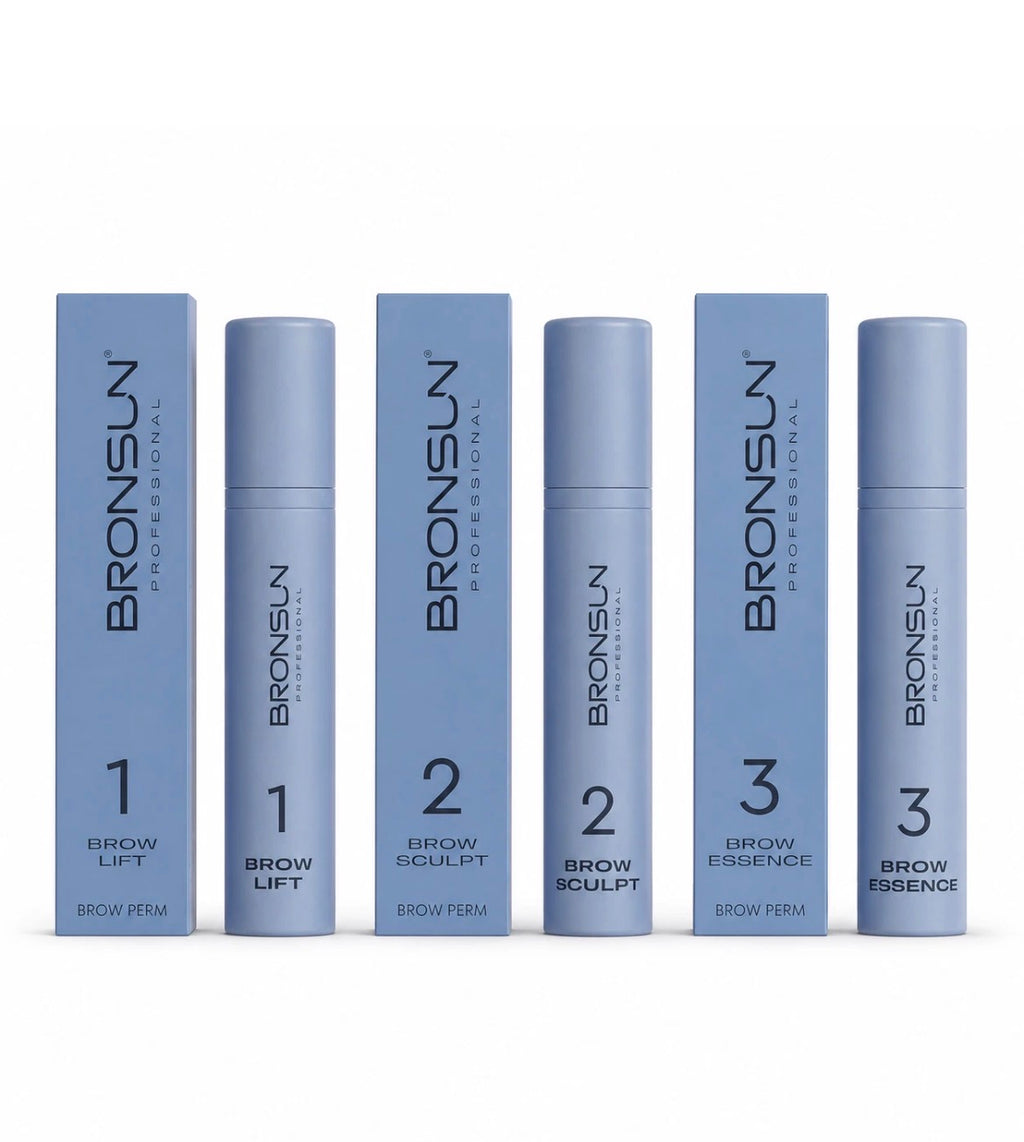 Bronsun Long Term Brow Perm System  Sep 1 2 3 10ml