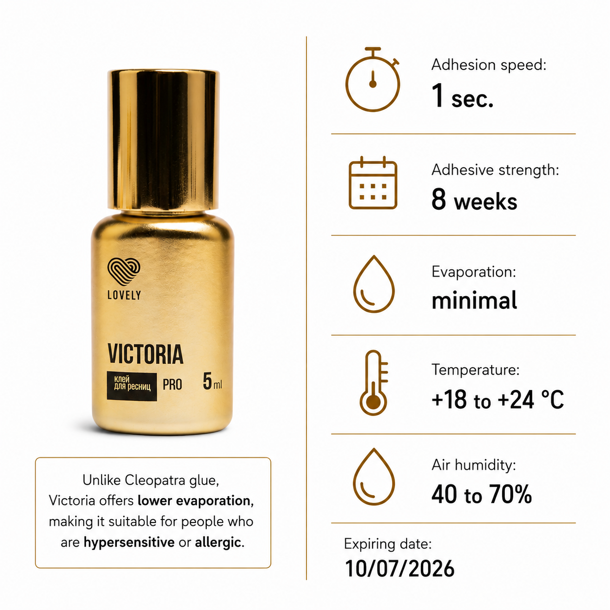 Lovely Glue Cleopatra Victoria Marvel Tempo Neo Focus Carolina Time
