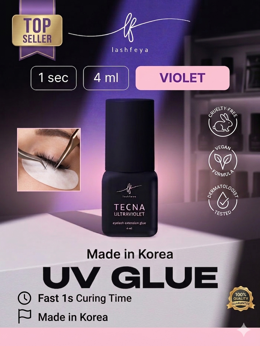 lashfeya Tecna UV/LED glue 4 мл