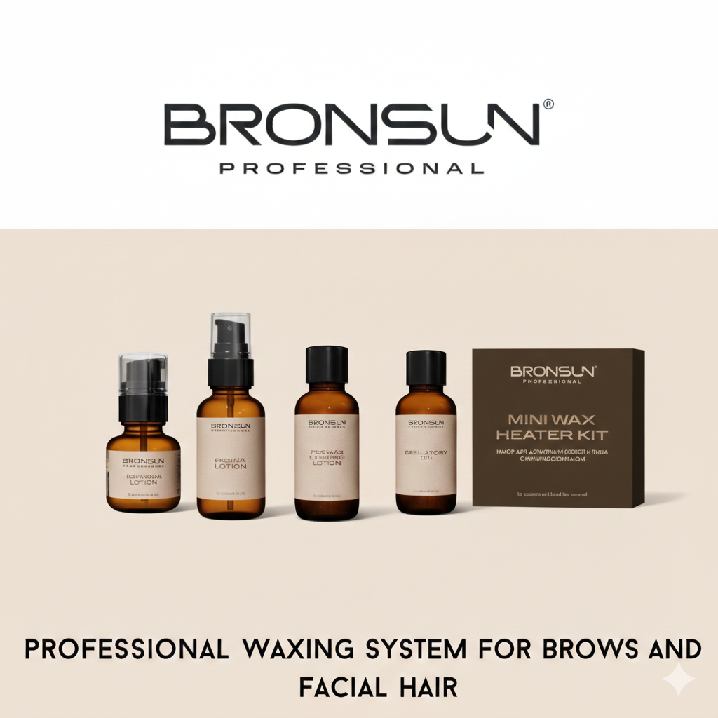 BRONSUN Waxing System for Brows and Facial Hair