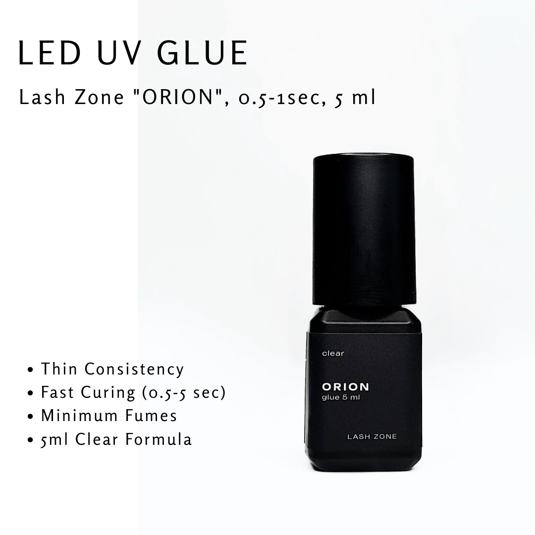 UV LED Glue  Lash Zone "ORION" 0.5-1с 5 ml