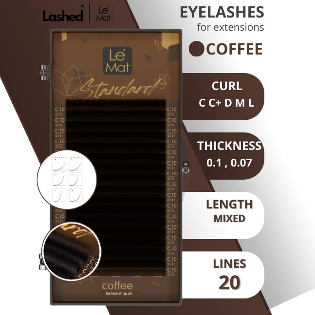 Le Mat Individuan Brown Lashes