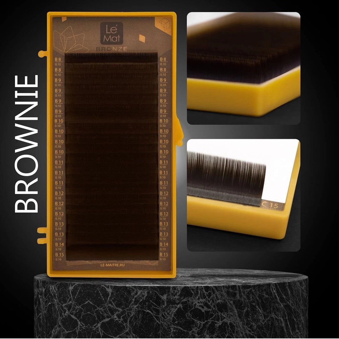 Le Mat Individuan Brown Lashes