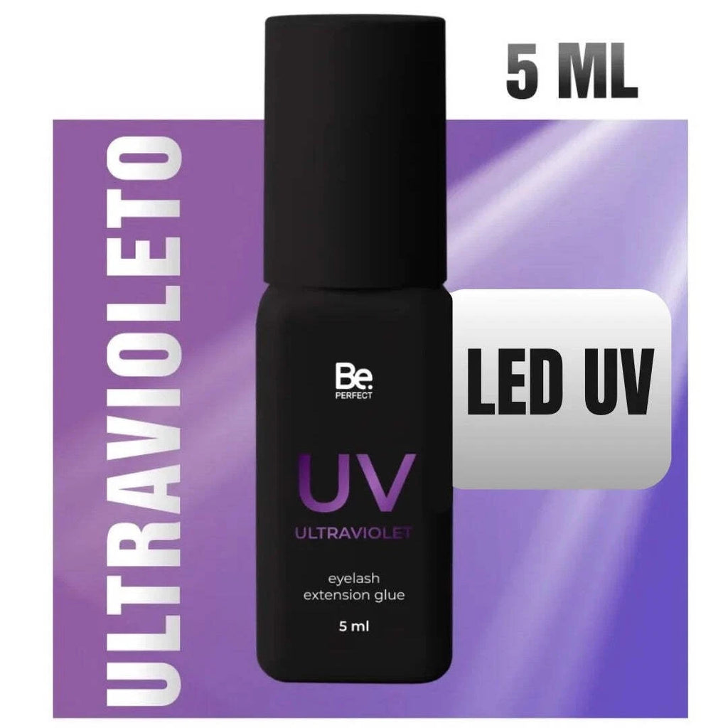 UV LED GLUE for Eyelashes Extension Clear 5ml 1 sec from Be Perfect